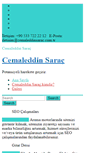 Mobile Screenshot of cemaleddinsarac.com.tr